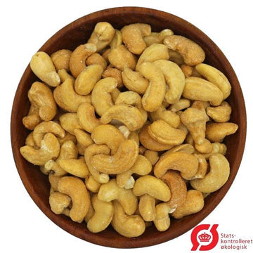 Økologiske Cashewnødder Ristede & Letsaltede – Perfekte til vegansk madlavning og plantebaserede opskrifter